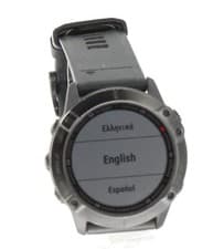 Image of Garmin Fenix 6X Pro Solar Titanium 51mm Black *Good Refurbished*