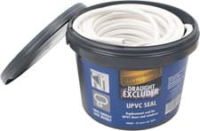 Image of Stormguard UPVC Replacement Door and Window Gasket Rubber Seal (White) 25 Metres