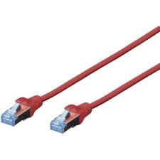 Image of Digitus DK-1532-020/R RJ45 Network cable CAT 5e SF/UTP 2.00 m Red