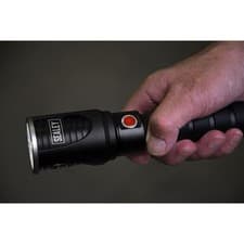 Image of Sealey Rechargeable Aluminium Torch with Adjustable Focus 60W COB LED