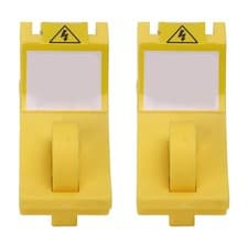 Image of ༝2Pcs Miniature Circuit Breaker Lockout High Mechanical Strength Nylon Pin Out