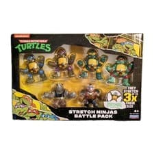 Image of TMNT ▪︎ Teenage Mutant Ninja Turtles Stretch Ninjas Battle Pack ▪︎ 6 Characters