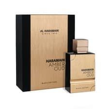 Image of Al Haramain Amber Oud Black Edition 60ml EDP Perfume - Woody, Leather, Vetiver