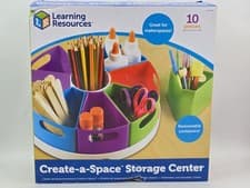 Image of Learning Resources Create-A-Space Storage Center - SEE PHOTOS