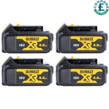 Image of DeWalt Genuine DCB182 18v 4.0Ah XR Li-Ion Battery Pack of 4