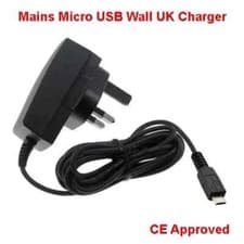 Image of CHARGER FOR ALCATEL ONE TOUCH POP C1 PHONE - UK MAINS PLUG MICRO USB COMPATIBLE