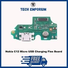 Image of For Nokia C12 TA-1535 TA-1519 Charging Port Dock Connector Charge Flex Board UK