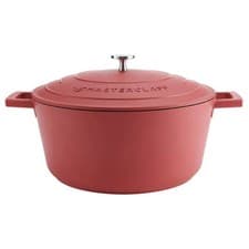 Image of MasterClass Cast Aluminium 5L Casserole Dish Red