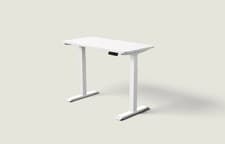 Image of Desktronic HomeOne Standing Desk – 120 x 60 cm Height Adjustable Desk | White