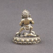 Image of Mini Buddha Statue Miniature Sculpture Desk Figure Chinese God of Wealth