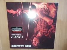 Image of RORY GALLAGHER LIVE IN EUROPE ORIGINAL RED VINYL LP NEW SEALED
