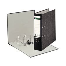 Image of Leitz 180 Lever Arch File 80mm Board Office A4 Black (Pack of 10) 1080-10-95
