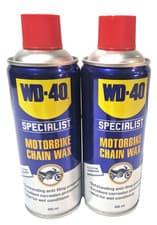 Image of WD40 Motorcycle Chain Wax 400Ml Twin Pack