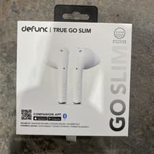 Image of White Defunc True Go Slim Wireless Bluetooth Headphones Brand New