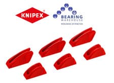 Image of KNIPEX 86 09 250 V01 Protective Jaws - Pack of 3 for 250mm Plier Wrenches