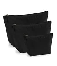 Image of Westford Mill ORGANIC CANVAS POUCH Accessory Case MAKEUP Zip Wash Bag Printable