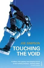 Image of Touching the Void by Joe Simpson PAPERBACK 9780099771012
