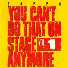 Image of (72) Zappa–"You Can't Do That On Stage Anymore Vol. 1"-Rare UK Ryko 2CD 1995-New