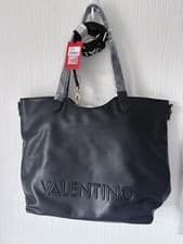 Image of Mario Valentino Courmayeur Black Bag And Pouch