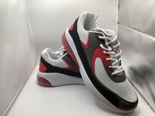 Image of SHAQ ARMSTRONG BASKETBALL TRAINERS SIZE 10UK WHITE BLACK GREY RED TU5
