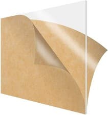 Image of Clear Acrylic Sheet 3MM 4MM 5MM 6MM Thick Clear Perspex Sheet Plastic Sheet