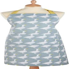 Image of KitchenCraft 'Goose' Adjustable 100% Cotton Novelty Cooking Apron - Grey /...