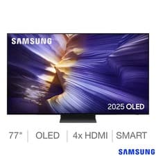 Image of Samsung QE77S93FAEXXUU 77 Inch OLED 4K Ultra HD Smart TV Black