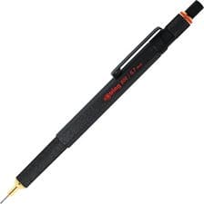Image of rOtring 800 Mechanical Pencil | HB 0.7 mm | Black Metal Barrel