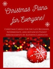 Image of Christmas Piano for Everyone Christmas Carols for the Late Beginner, Intermed...