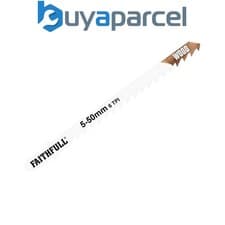 Image of Faithfull  Wood Jigsaw Blades Pack of 5 T244D FAIJBT244D