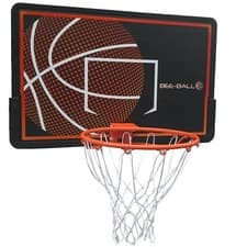 Image of Bee-Ball ZY-020 Heavy Duty Basketball Backboard and Spring Loaded Ring Hoop Net