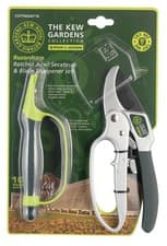 Image of Spear & Jackson CUTTINGSET1K Kew Gardens Collection Ratchet Secateurs &