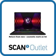 Image of 16" MSI Sword 16 HX B14VFKG-003UK, QHD+ 240Hz, i7 14700HX, 16GB DDR5, 1TB NVMe S