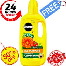 Image of Miracle Gro All Purpose Concentrated Liquid Plant Food, 800ml