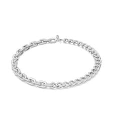 Image of Swarovski All Around Small Crystals Rhodium Plated Necklace New with Box