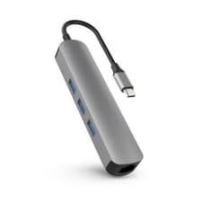 Image of Hyper Drive Slim 8-in-1 or 6-in-1 USB-C Hub - High Speed USB Type A Ports