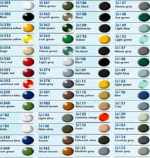 Image of Revell Aqua Colour Paint 18ml Acrylic Paints