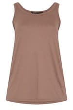 Image of Yours Curve Plus Size Womens Vest Top