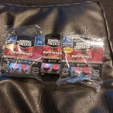 Image of Kontrol Freek Inferno Performance Thumbsticks for PS4 PS5 2 High Rise, Red x2