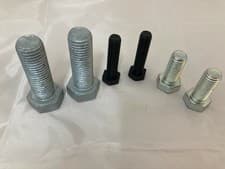 Image of 1/2 x 4 bsw fullthread hexagon head setscrews (5 pkt)
