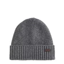 Image of Barbour Carlton Beanie Hat Grey