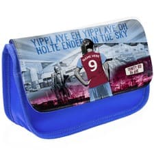 Image of Personalised Aston Villa Pencil Case Womens Football School Stationary Bag WFP08