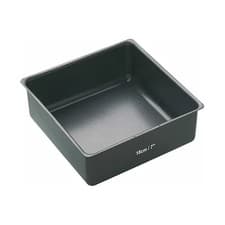 Image of MasterClass Non-Stick Deep Loose Base Cake Pan Square 18cm (7")