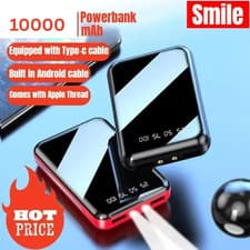 Image of Power Bank 20000mah 45W Portable Fast Charger External Battery for iPhone Mobile