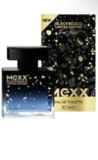 Image of Mexx Black & Gold 1 x 30ml Eau de Toilette EDT Spray for Man Limited Edition