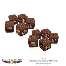 Image of Blood Red Skies British Dice