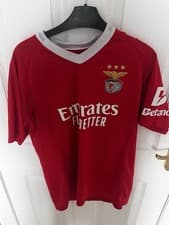 Image of Benfica 2024/25 Home Shirt Size Medium Authentic Shirt