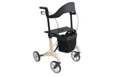 Image of TRP7 Carbon Rollator - Lightweight Folding Walker Aid With Seat Adjustable