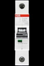 Image of ABB 63 AMP CURVE D 10kA MCB CIRCUIT BREAKER S201M 2CDS271001R0631