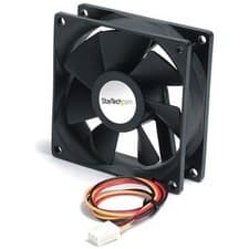 Image of Startech 90X25Mm High Air Flow Dual Ball Bearing Pc Case Fan 92 Mm 2600 Rpm Dual